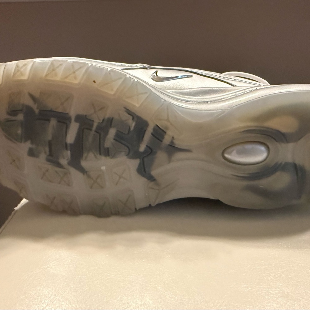 Women’s “Megan Thee Stallion” Nike Air Max White and Silver - Picture 6 of 10